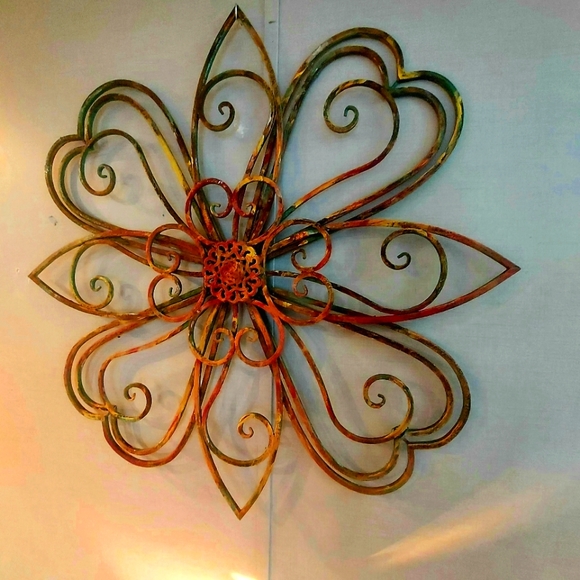 Iron wall art